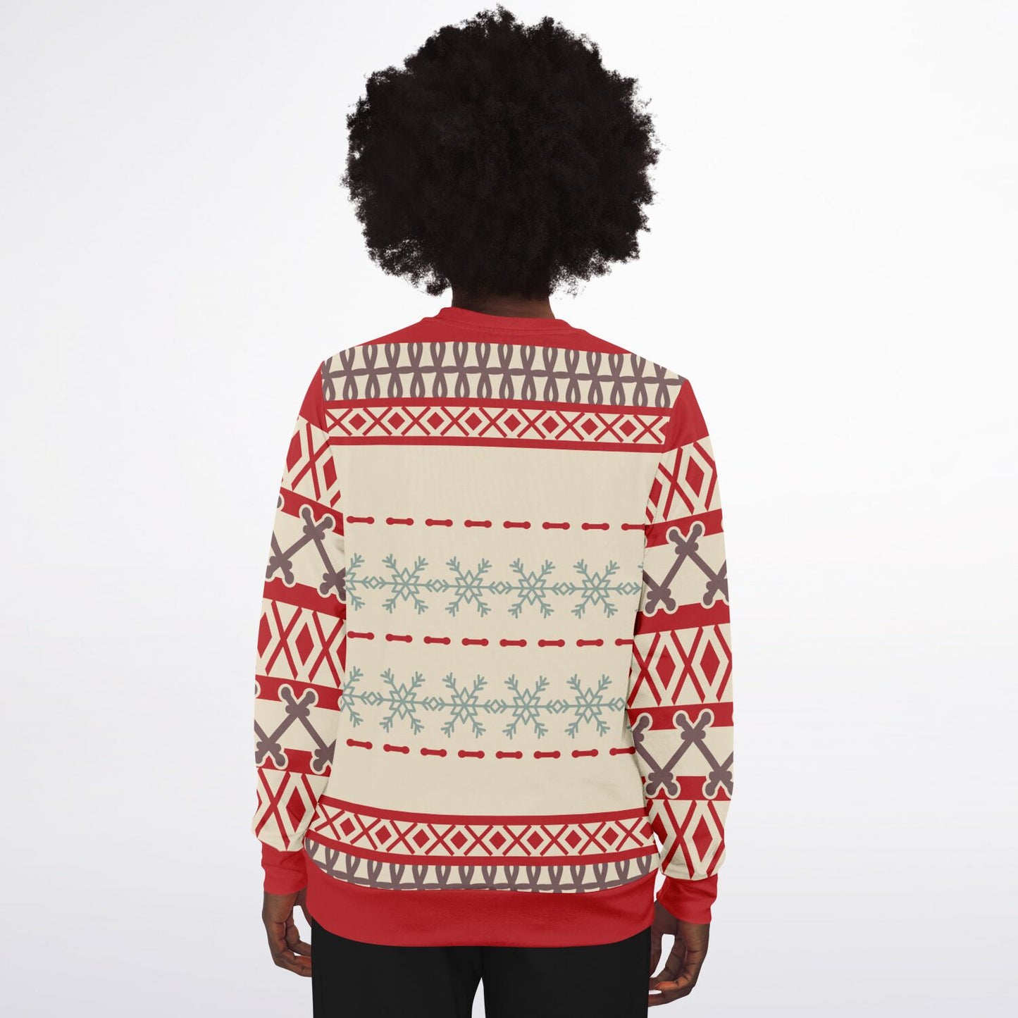 Fleece Navidad - Festive and Fun Holiday Christmas Athletic Sweatshirt - AOP