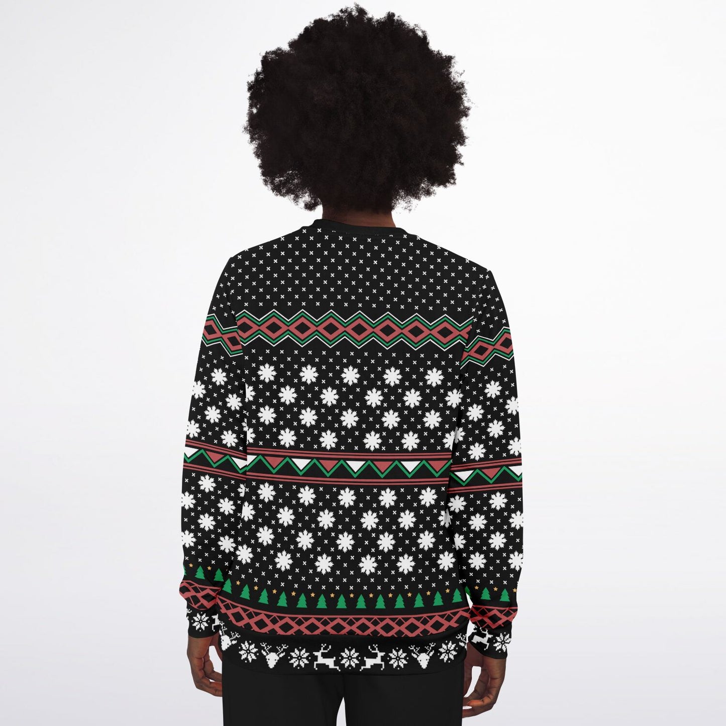 Crochetin' with my Gnomies Christmas Athletic Sweatshirt - AOP