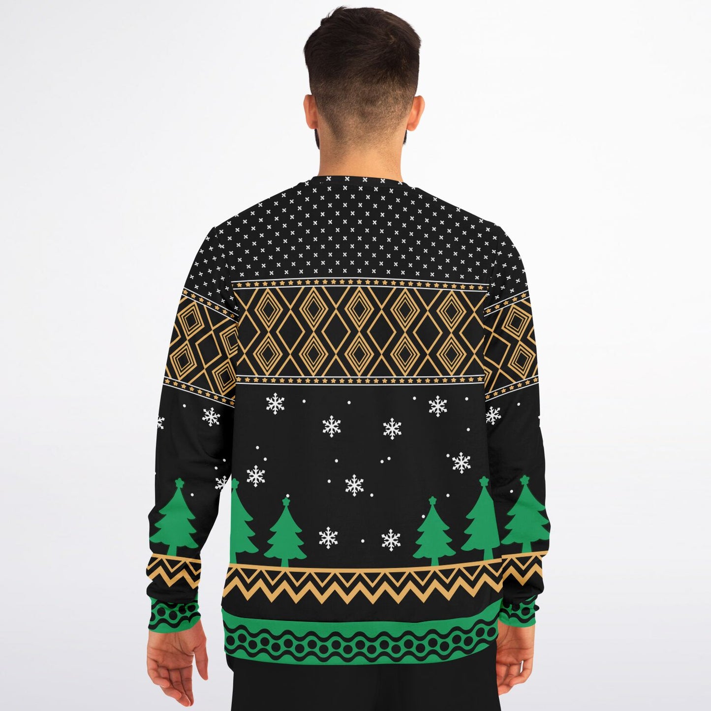 Happy Hoo-lidays Christmas Athletic Sweatshirt - AOP