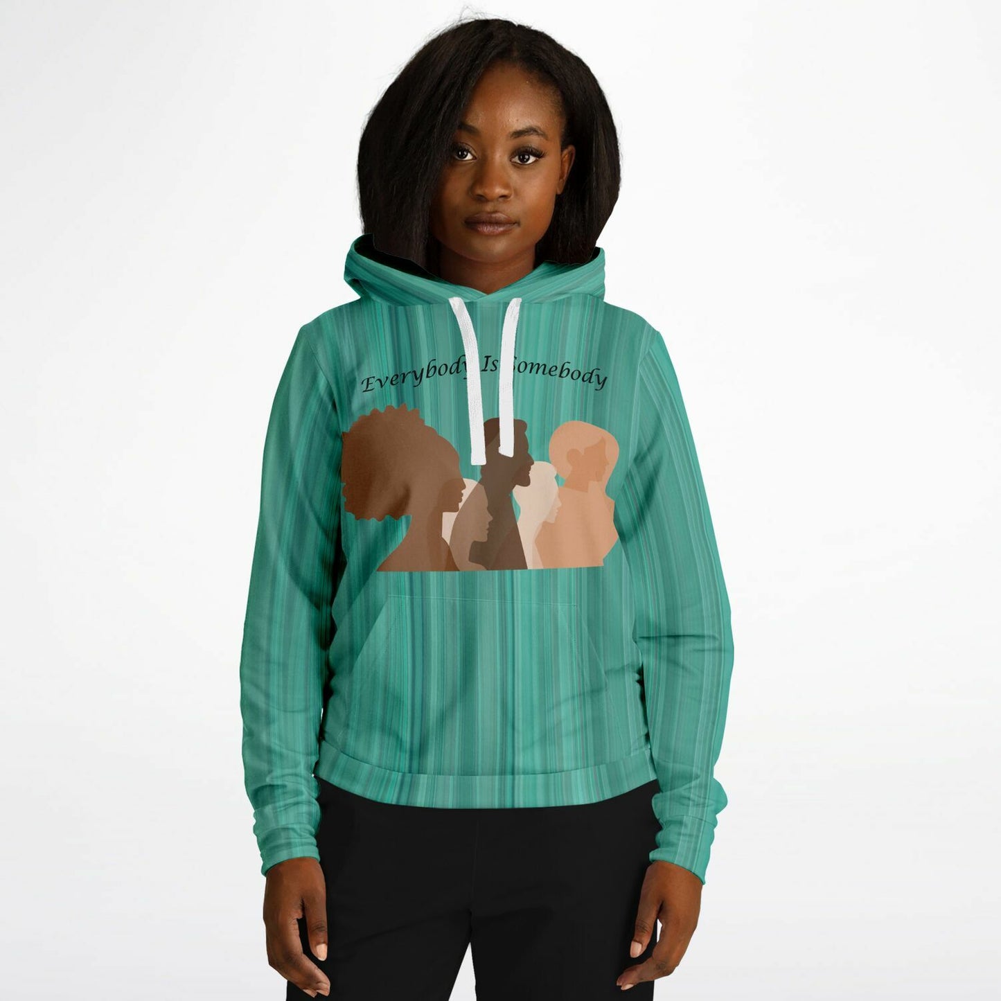 Everybody Is Somebody Fashion Hoodie - AOP