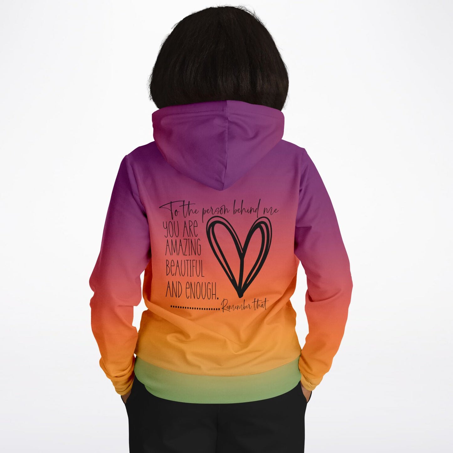 To The Person Behind Me Fashion Hoodie - AOP